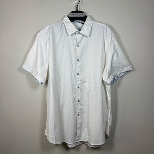 Robert Graham Cream Casual Button Down Shirt